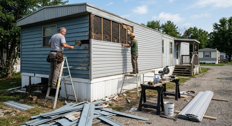 Damaged Siding Replacement in Norwalk, CT