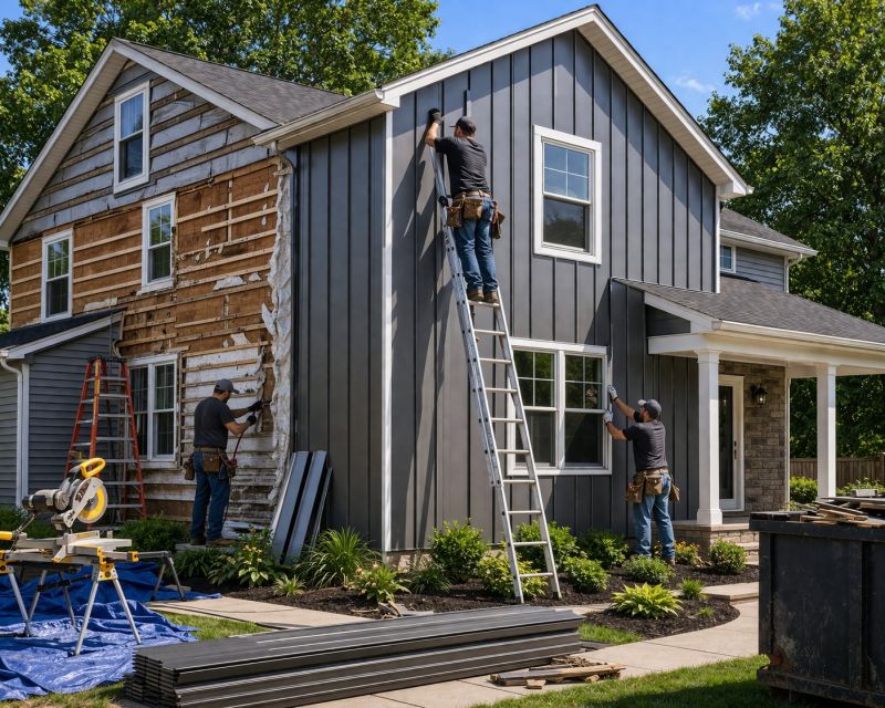 Horizontal Siding Installation in West Hartford, CT