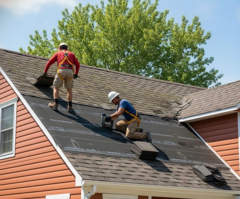 Leaky Roof Replacement in Manchester, NH